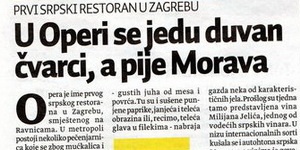 Morava potekla Zagrebom